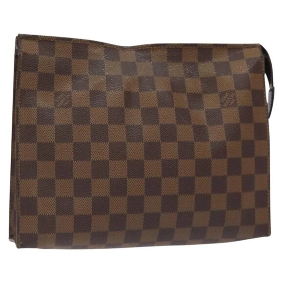 LOUIS VUITTON Damier Ebene Poche Toilette 26 Pouch - Picture 3 of 14